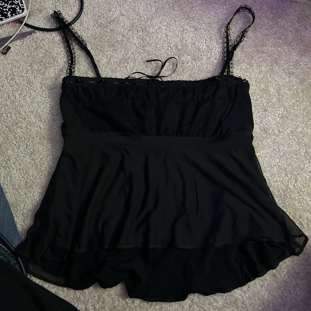starrgirlco lolo top in black